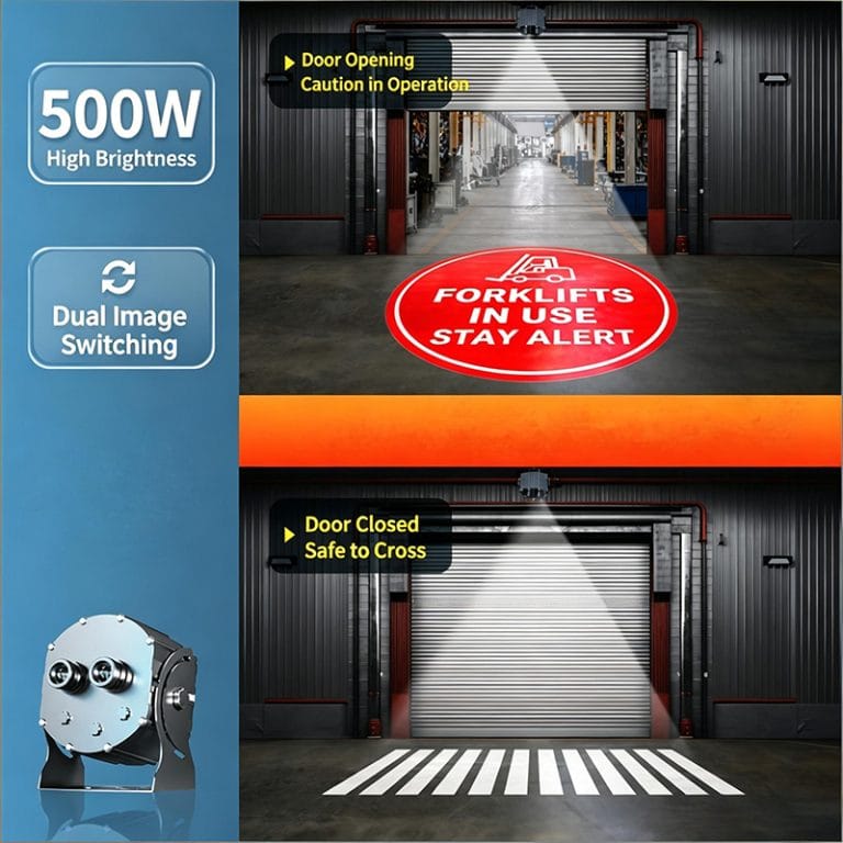 Zebra Caution Sign Projectors for Traffic Safety