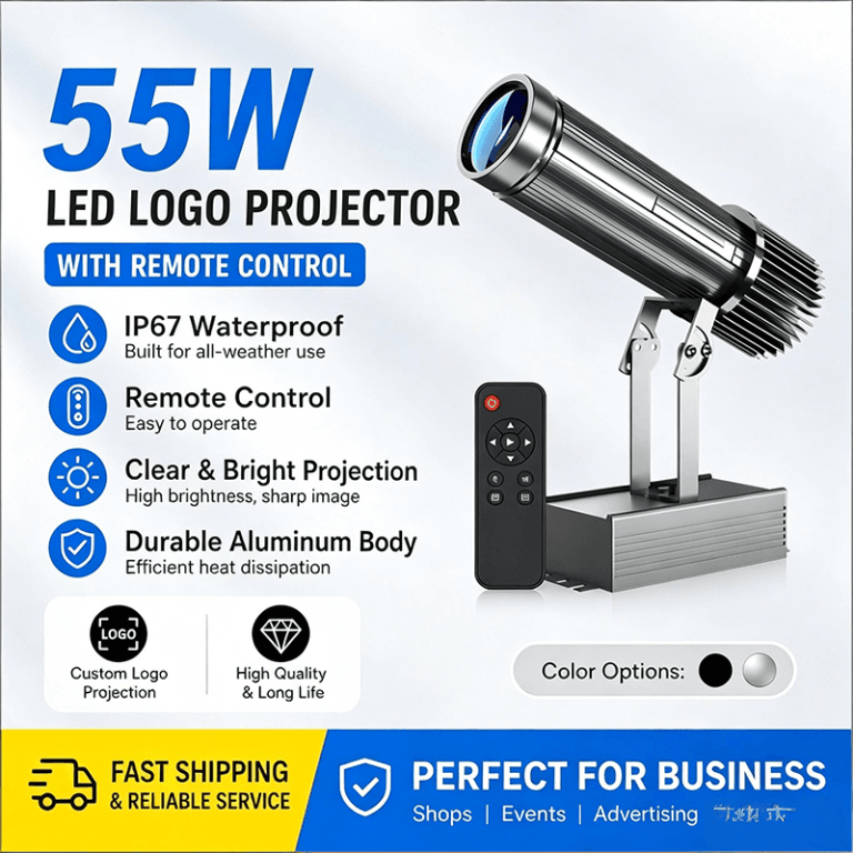 Guidance Sign Projectors for Industrial Wayfinding and Safety