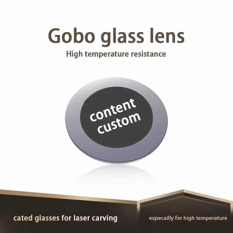 Metal Gobo Pattern Slide for Industrial Projection