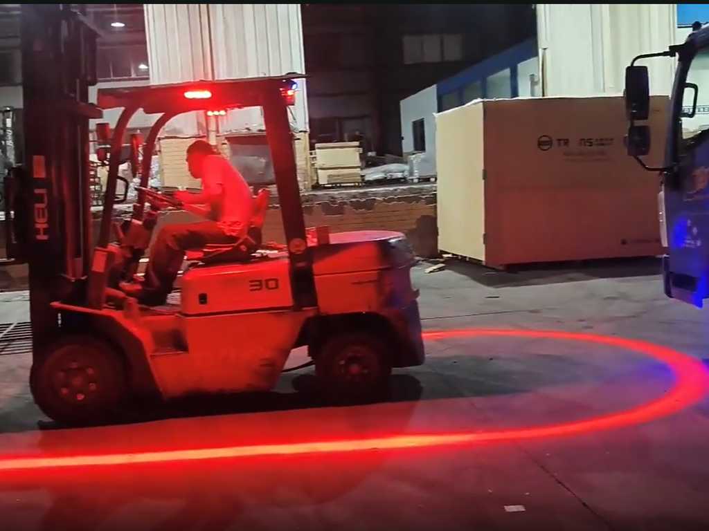 Forklift Safety Light for Warehouse Safety