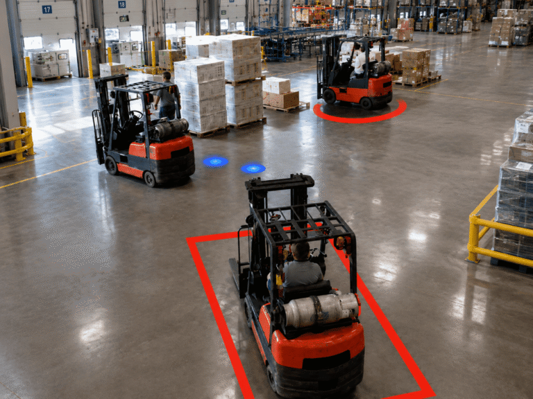 Crane Warning Projector Display Effect