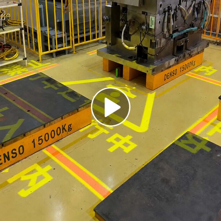 Forklift Safety Light for Warehouse Safety