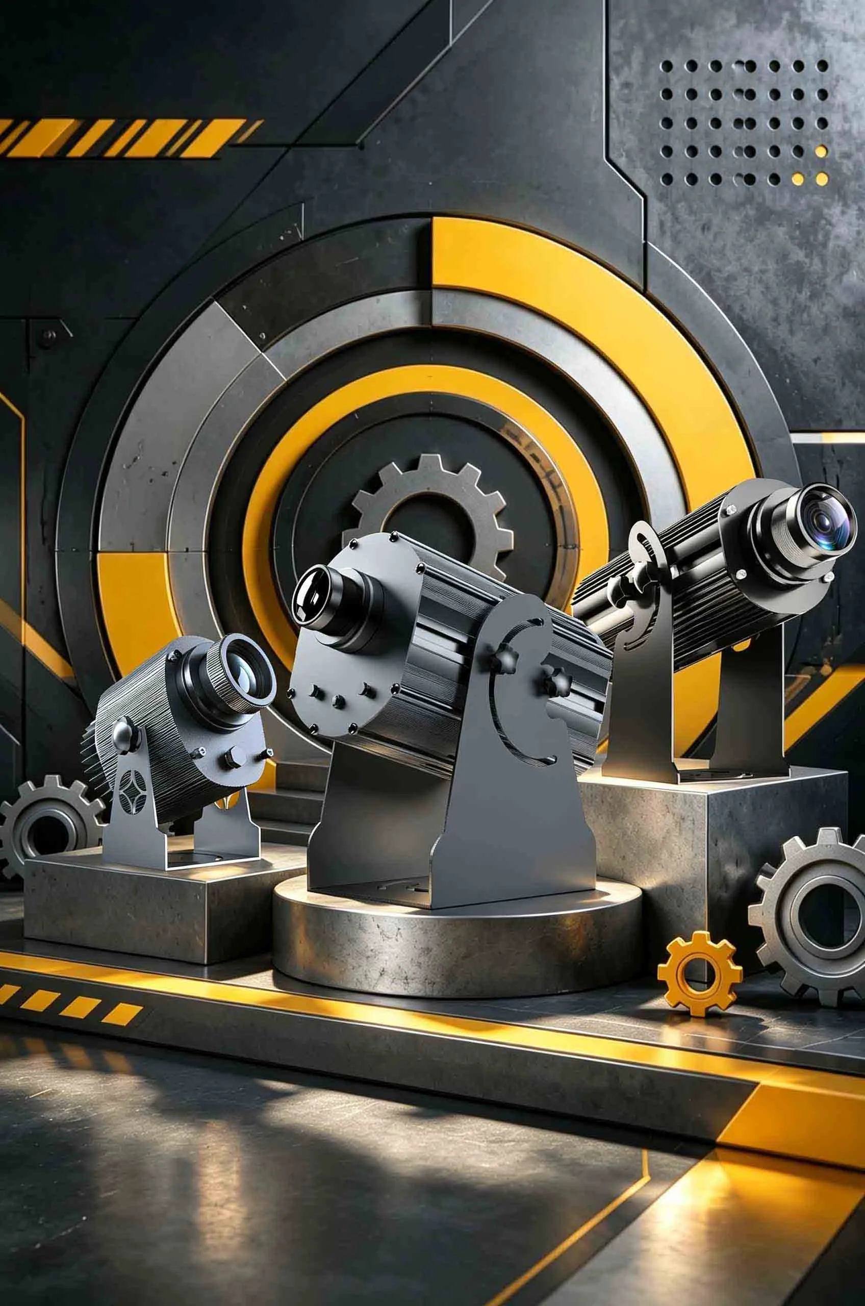 Industrial Safety Projector Lights for Warehouses