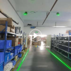 How Warehouse Safety Projection Solved a Visibility Problem in a Busy Distribution Center