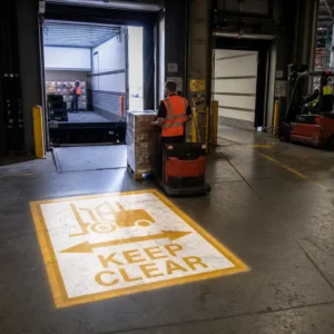 loading-zone-keep-clear-projector
