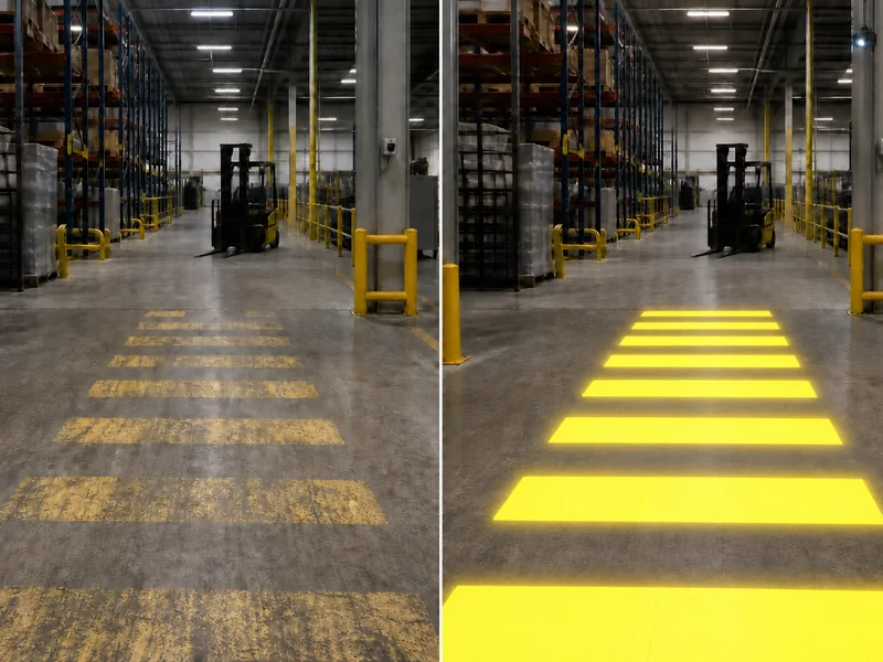Noparde Introduces 300W Zebra Crossing Projector for Safer Factory Traffic
