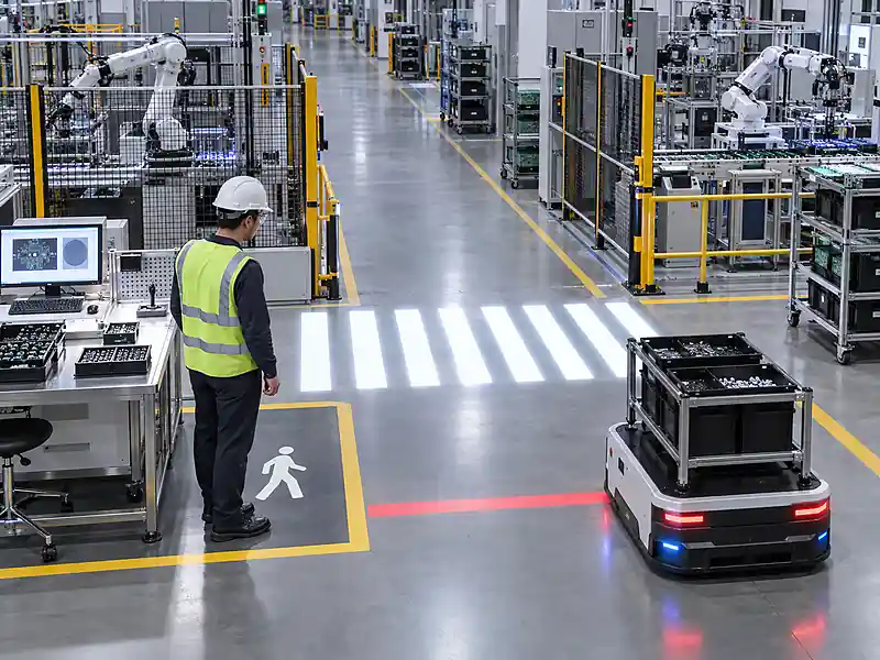 Zebra-Crossing projector
