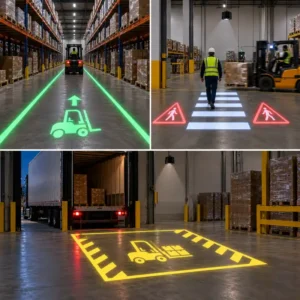 How Overhead Crane Warning Lights Improve Safety in a Metal Processing Factory