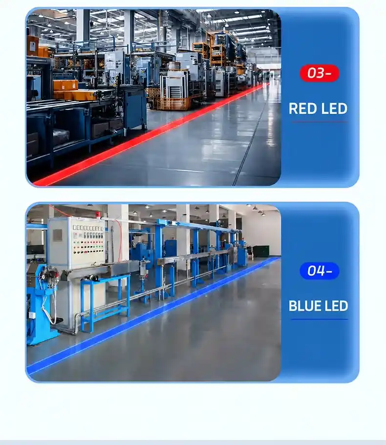 100W/150W/200W LED Line Projector for Warehouse workshop logistics layout