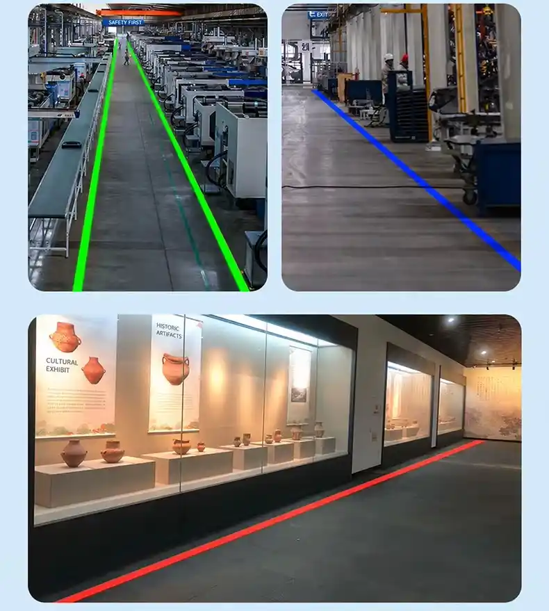 100W/150W/200W LED Line Projector for Warehouse workshop logistics layout