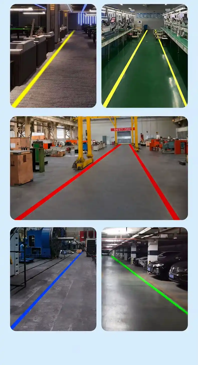 100W/150W/200W LED Line Projector for Warehouse workshop logistics layout
