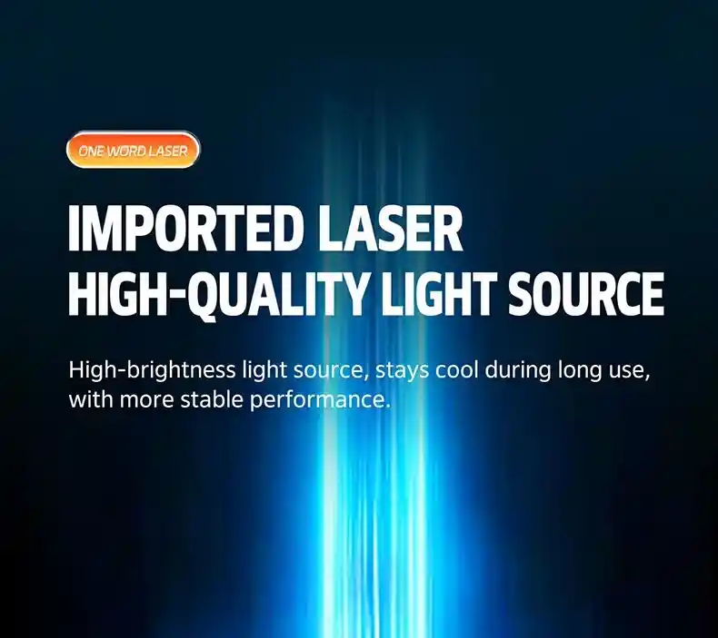 100W/150W/200W LED Line Projector for Warehouse workshop logistics layout